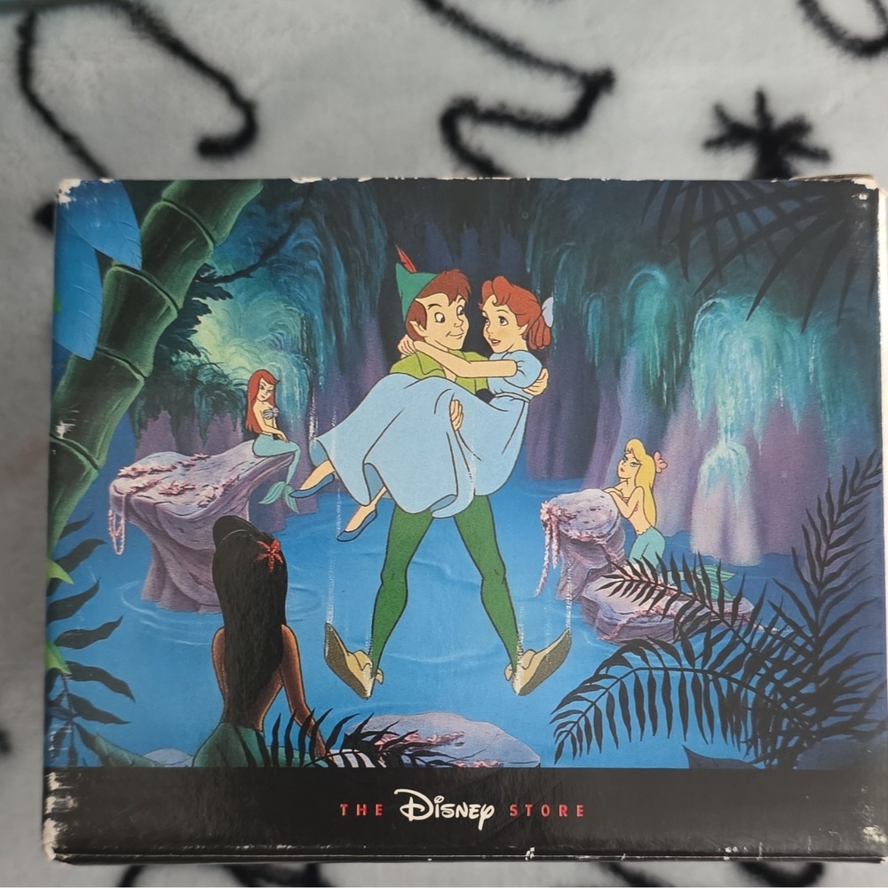 Disney Peter Pan Coffee Mug Tea Cup Wendy Tinkerbell Vintage 90's Collectable